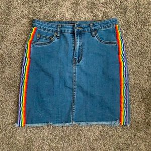 Forever 21 Jean Skirt